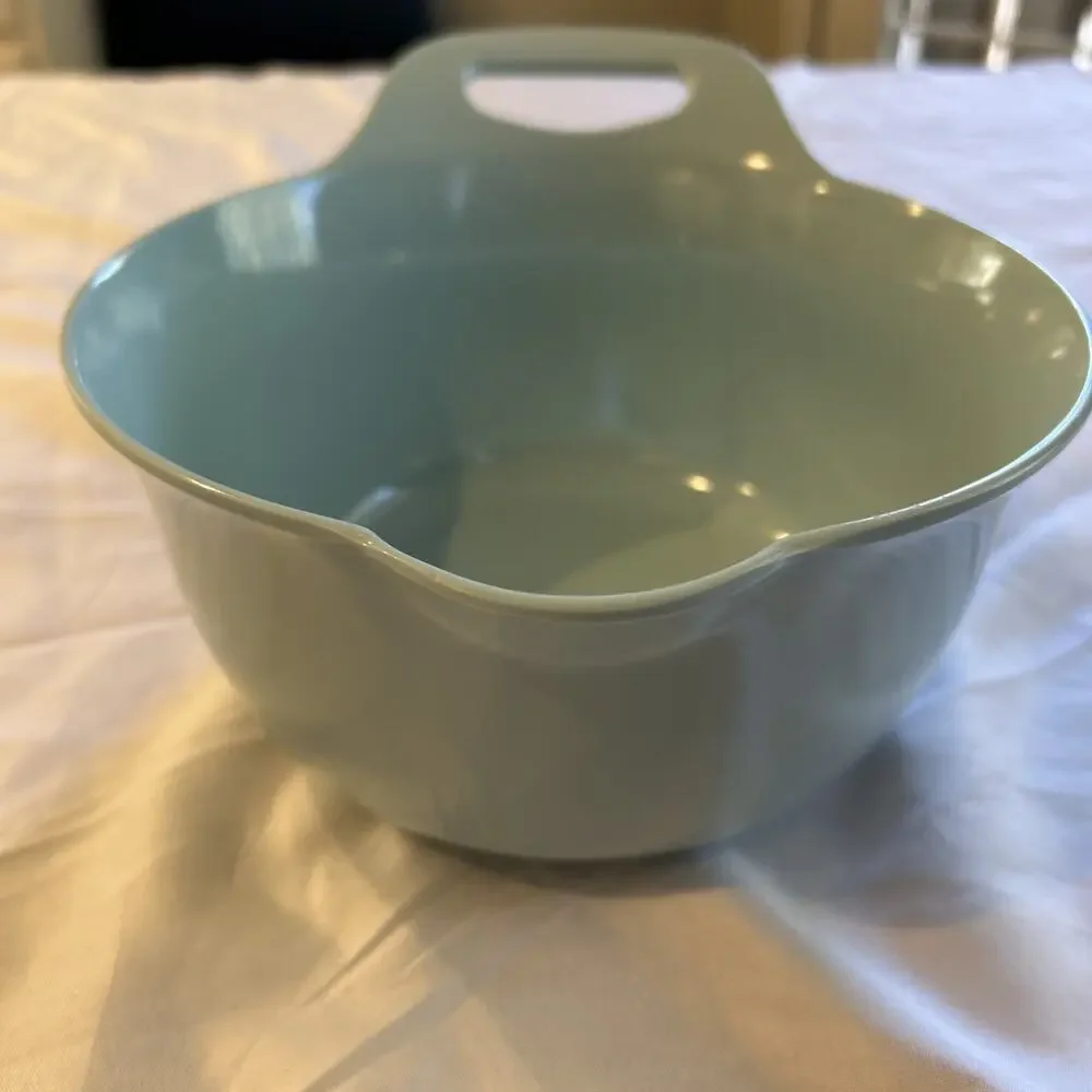Rachael Ray Tools and Gadgets Nesting Mixing Bowl, Blue/Green